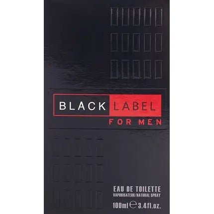 Black Label Eau de toilette Spray 100ml - Maison des fragrances