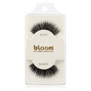 Bloom Natural False Eyelashes No. 117 (Black) - 1 cm - Maison des fragrances