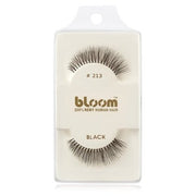 Bloom Natural False Eyelashes No. 213 (Black) - 1 cm - Maison des fragrances