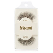 Bloom Natural False Eyelashes No. 747L (Black) - 1 cm - Maison des fragrances