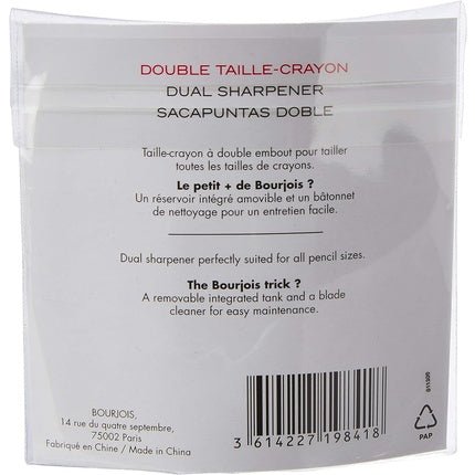 Bourjois Accessories Double Sharpener - Maison des fragrances