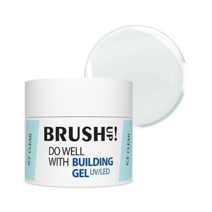 Brushup Do Well With Building Gel Ice Clear 12g - Perfect For Nail Art - Maison des fragrances