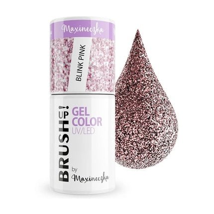 Brushup Gel Color Uv Led Hybrid Nail Polish Blink Pink 5g - Maison des fragrances
