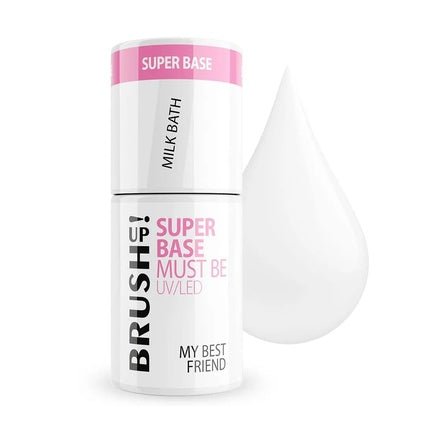 Brushup Super Base Must Be Uv Led Hybrid Nail Base My Best Friend Milk Bath 5g - Maison des fragrances