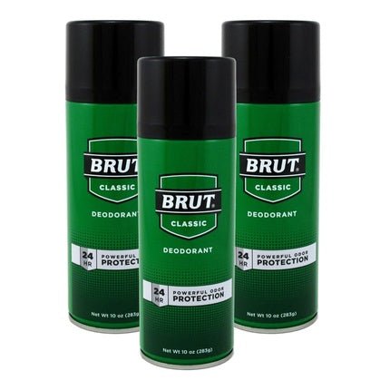 Brut Deodorant Classic Scent Aerosol Déodorant (Déo) Mixte 296ml - Maison des fragrances