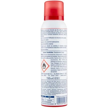 Sauber Deoactive Déodorant 150 ml