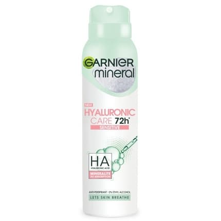 Garnier Mineral Hyaluronic Care 72H for Sensitive Skin Déodorant 150 ml