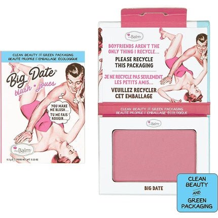 Cheeks by theBalm Cosmetics Big Date Blush 6.5g - Maison des fragrances