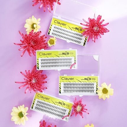 Clavier Artificial Lashes in Tufts Du2o Double Volume - 20 Lashes - Maison des fragrances