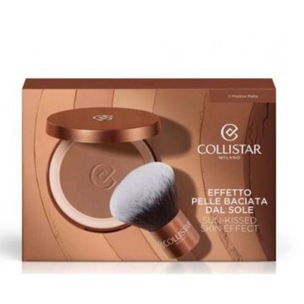 Collistar Hawaii Matte Kit Bronzer with Kabuki Brush - Maison des fragrances