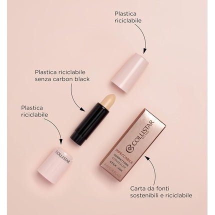 Collistar Impeccable Concealer Stick Refill No.2 Beige 4ml - Maison des fragrances