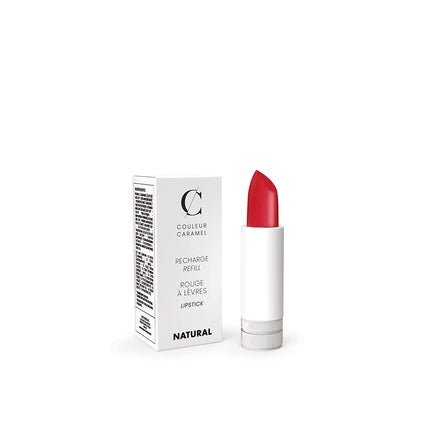 Couleur Caramel Bio Satin Refill Lipstick 280 True Red - Maison des fragrances
