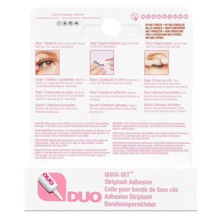 Dark Tone DUO Eyelash Adhesive Waterproof Glue 7g .25oz - Maison des fragrances