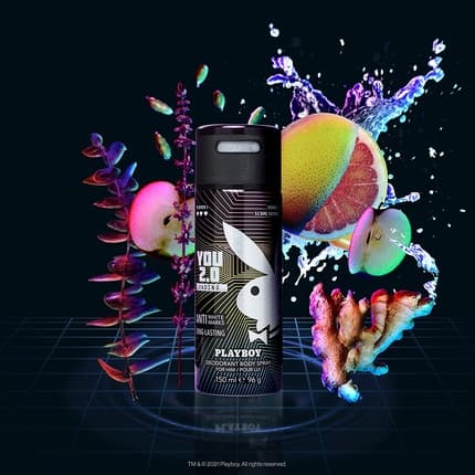 Playboy YOU 2.0 Loading Deodorant Déodorant (Déo) Homme