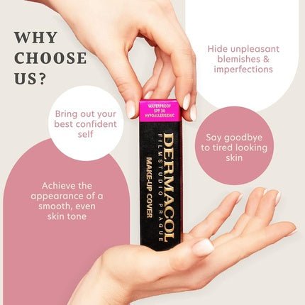 Dermacol Mini Full Coverage Foundation 13g Liquid Makeup Matte - Maison des fragrances