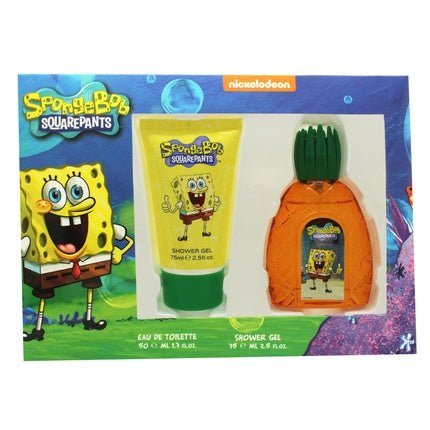 Disney Spongebob Eau De Toilette 50 Ml + Shower Gel 75 Ml - Maison des fragrances