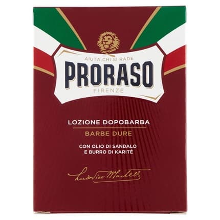 Proraso Red Sandalwood Oil Lotion Après-Rasage Homme