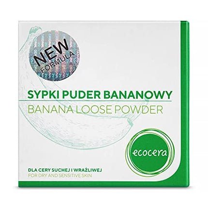 Ecocera Banana Loose Powder For Dry And Sensitive Skin - 8g - Maison des fragrances