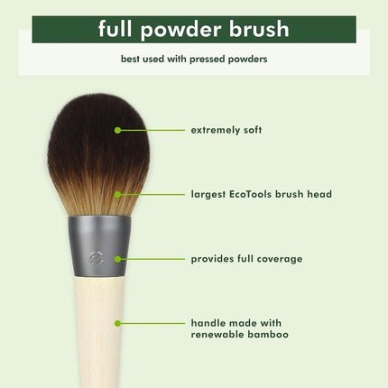 EcoTools Full Powder Makeup Brush - Maison des fragrances