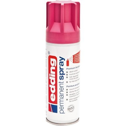 Edding Permanent Tele Magenta 200ml Spray Premium Acrylic Varnish RAL 4010 - Maison des fragrances