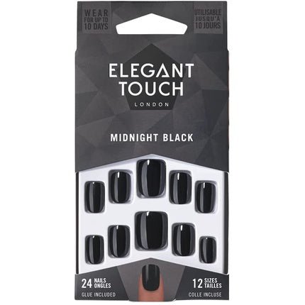 Elegant Touch Nails Midnight Black - Maison des fragrances