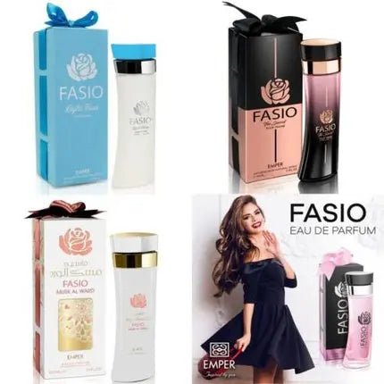Emper Fasio Long-Lasting s Gift Set and Eau de Parfum pour femme - Maison des fragrances