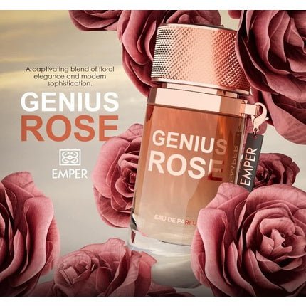 Emper Genius Rose Fragrance Eau de Parfum (EDP) Mixte - Maison des fragrances