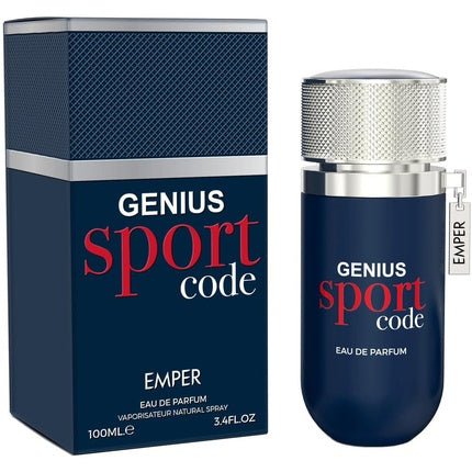 Emper Genius Sport Code Eau de Parfum (EDP) Homme 100ml - Maison des fragrances