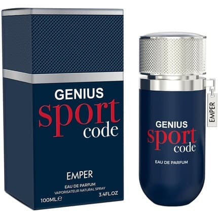 Emper Genius Sport Code Eau de Parfum (EDP) Homme 100ml - Maison des fragrances