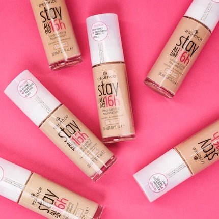 Essence Stay All Day 16h Long - Lasting Foundation 08 Soft Vanilla - Maison des fragrances