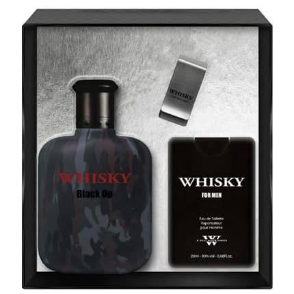Evaflor Whisky Black Op Set - And Coffret (Coffret) Mixte 100ml - Maison des fragrances