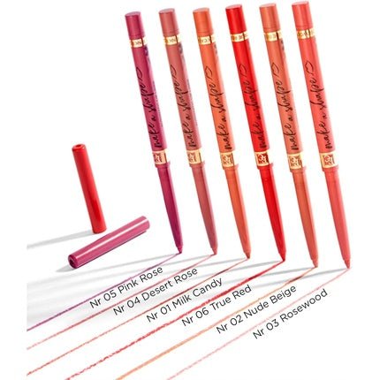 Eveline Make A Shape Automatic Lip Liner 01 Milk Candy - Maison des fragrances