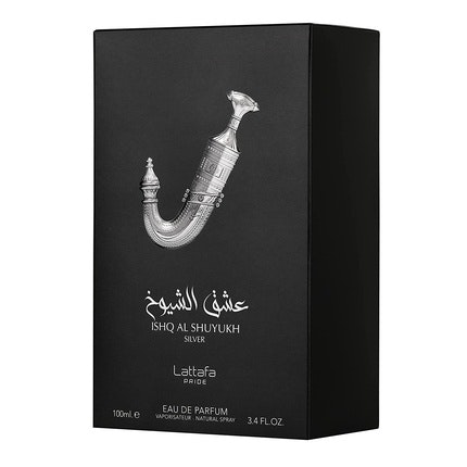 Lattafa Ishq Al Shuyukh Silver Eau De Parfum Spray 100ml