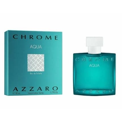 Azzaro Chrome Aqua Eau de Toilette 1.7oz pour homme