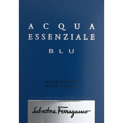 Ferragamo Acqua Ess Blu Vapo Eau de Toilette (EDT) Mixte 50ml - Maison des fragrances