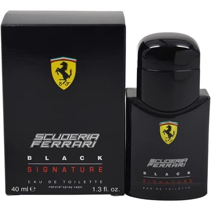 Ferrari Scuderia Black Signature Eau de Toilette 40ml Unisexe - Maison des fragrances
