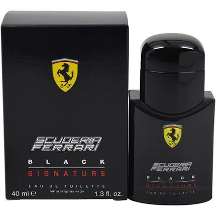 Ferrari Scuderia Black Signature Eau de Toilette 40ml Unisexe - Maison des fragrances