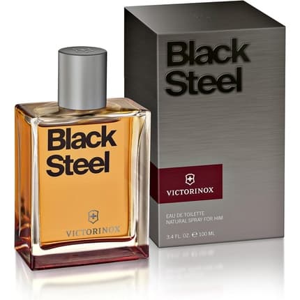 Swiss Army Black Steel Eau de Toilette Homme 100 ml