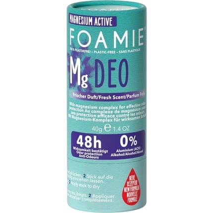 Foamie Solid Deodorant With Magnesium Rain In The Woods Déodorant (Déo) Mixte 40g - Maison des fragrances