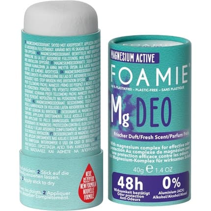 Foamie Solid Deodorant With Magnesium Rain In The Woods Déodorant (Déo) Mixte 40g - Maison des fragrances