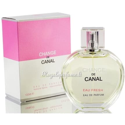 Fragrance World Change De Canal Eau Fresh - 's Perfume Eau de Parfum (EDP) Femme 100ml - Maison des fragrances