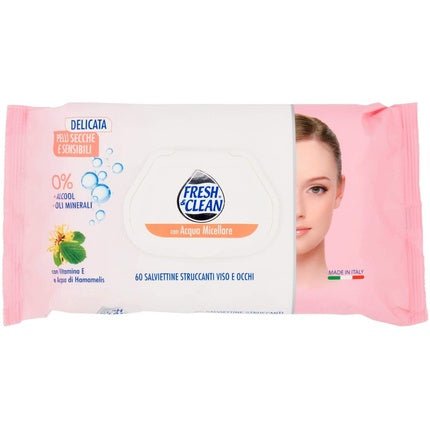 Fresh Clean Makeup Wipes 60 Pieces - Maison des fragrances