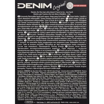Denim Original After Shave Lotion Après-Rasage Homme
