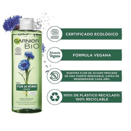 Garnier Bio Ecocert Micellar Water Makeup Remover 400ml - Maison des fragrances