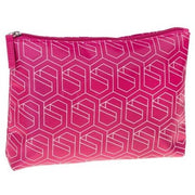 Geometric Cosmetic Envelope Bag Magenta Inter Vion - Maison des fragrances