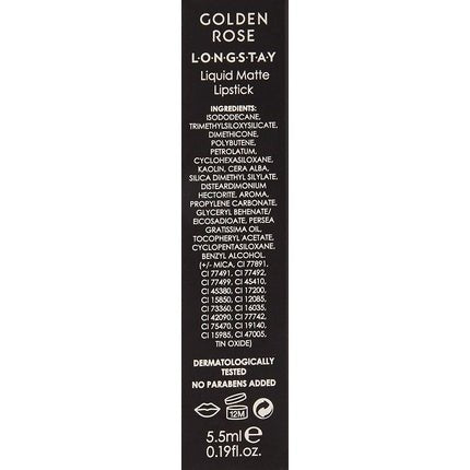Golden Rose Matte Liquid Lipstick 24 - Maison des fragrances