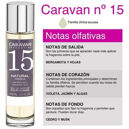 Caravan Fragancias No. 15 Eau de Parfum Homme 150 ml
