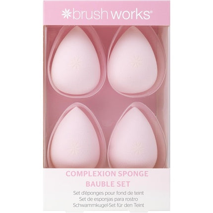 Brushworks Complexion Sponge Set - Pack of 4