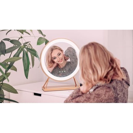 Humanas HS - HM04 Makeup Mirror with LED Lighting - Maison des fragrances