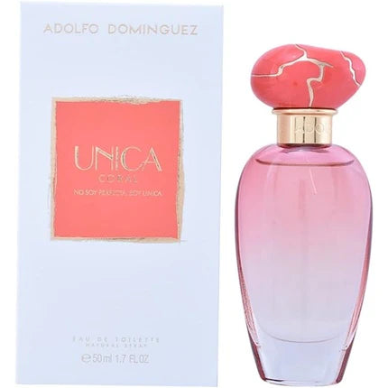 Adolfo Dominguez Unica Coral Eau De Toilette Spray 50ml